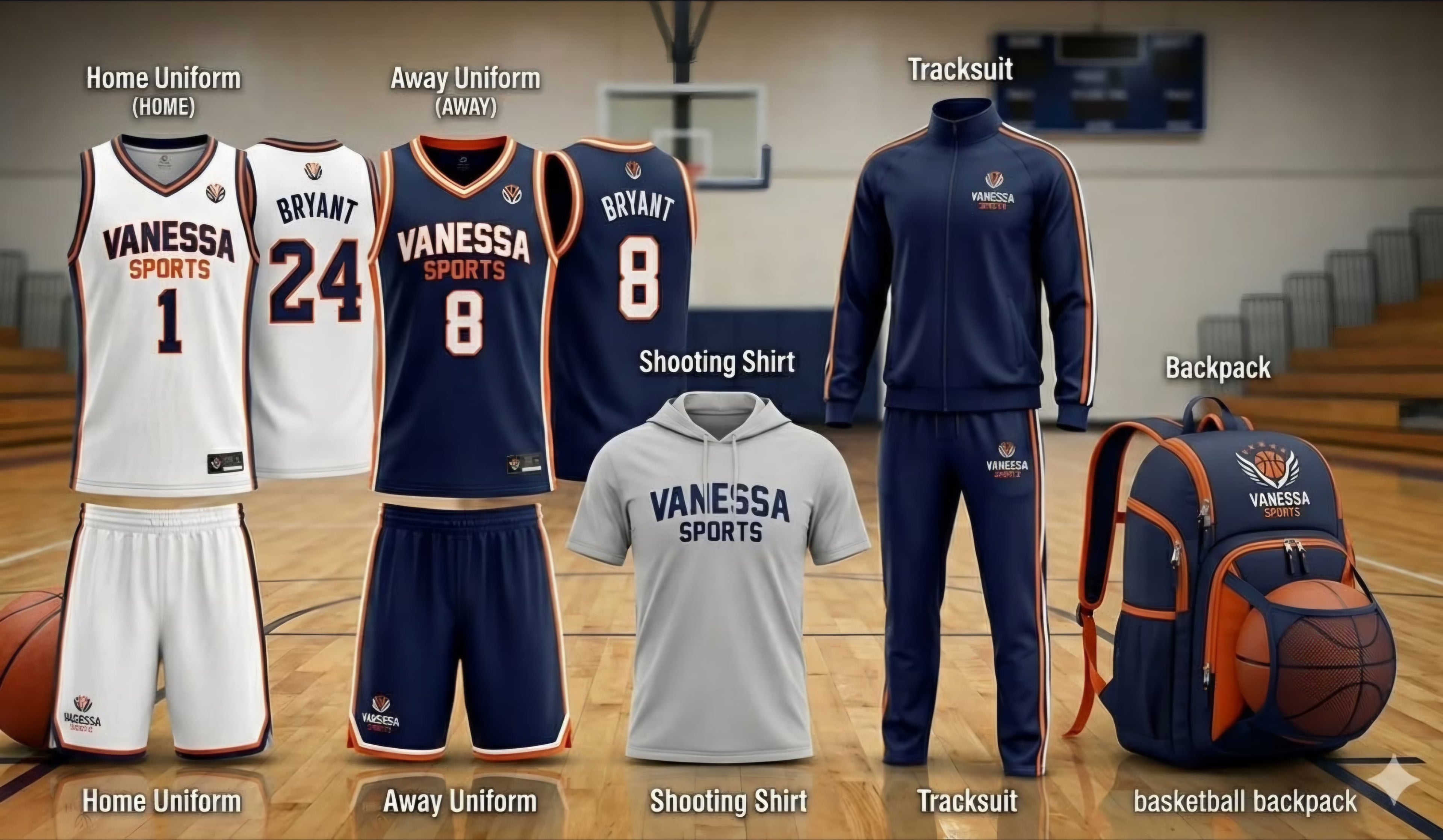 Pro Custom Basketball Kit Package