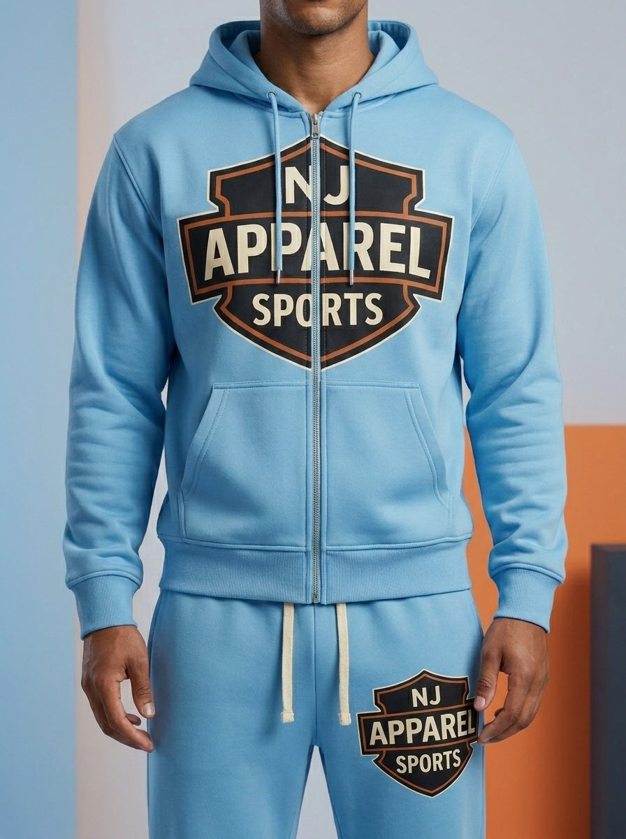 Premium Heavyweight Cotton Custom Tracksuit – Elite Streetwear Edition