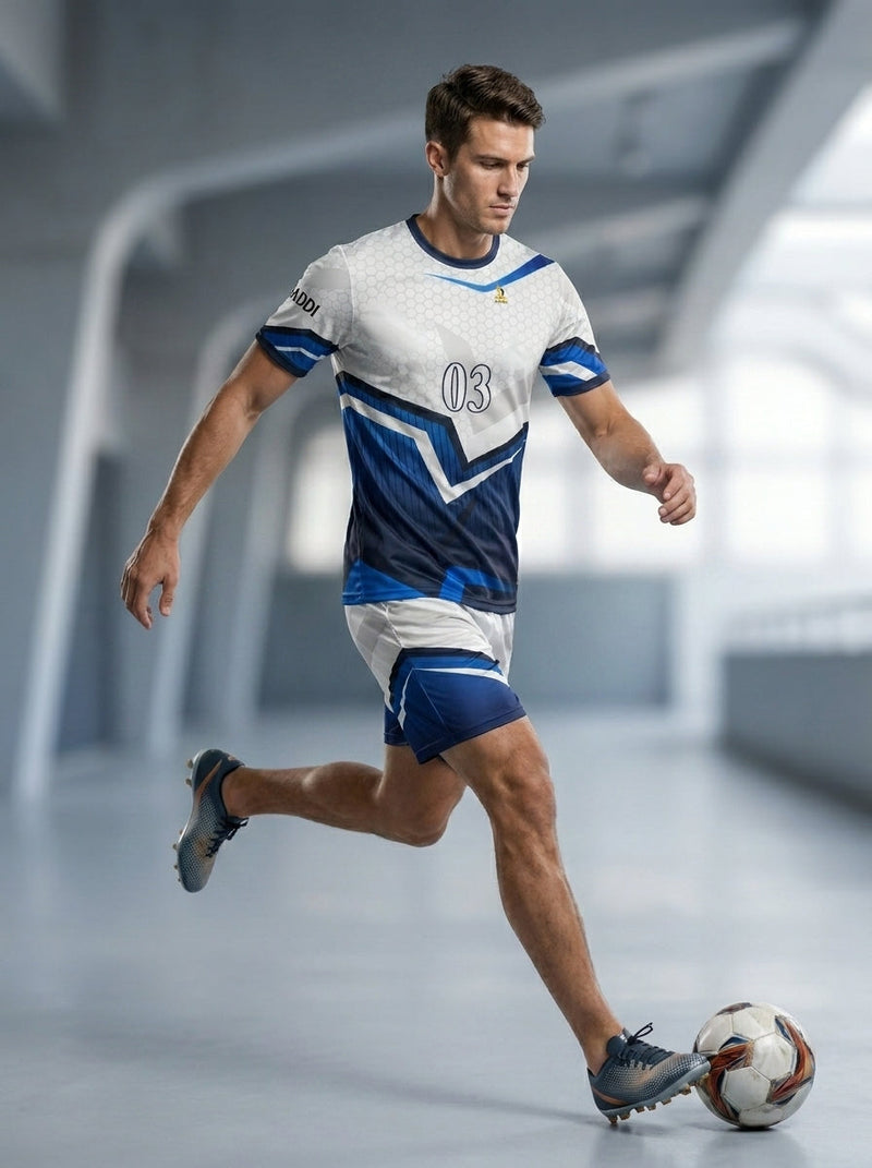 Rule the Pitch in 100% Premium Dri-Fit Polyester soccer kits