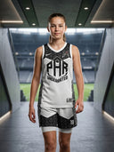 Custom Zenith Gradient Girls’ Basketball Jersey & Shorts